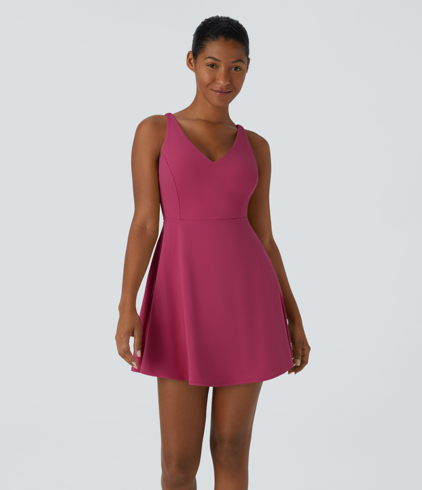 Plush 2-Piece Pocket Dance Active Dress