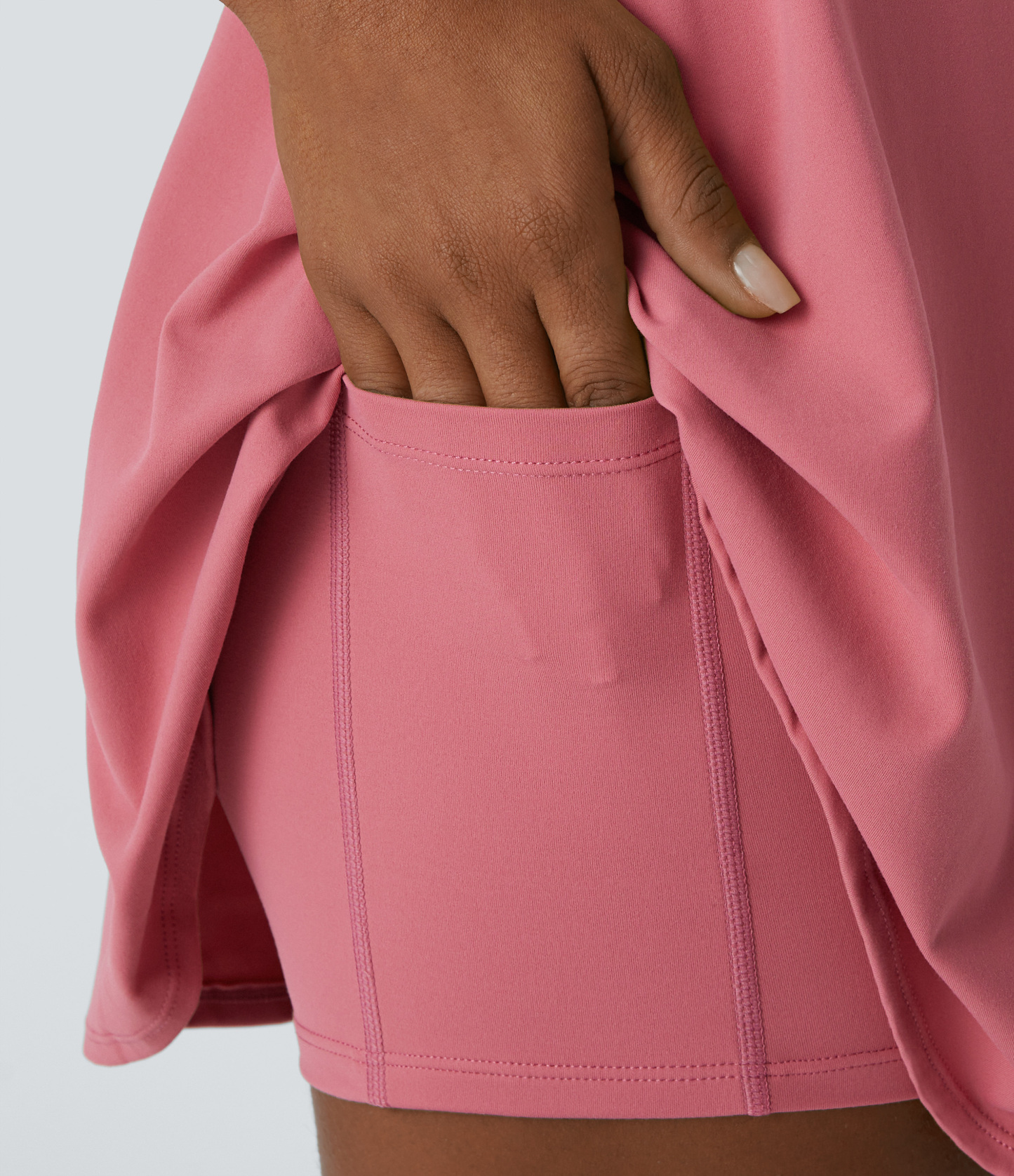 Plush 2-Piece Pocket Dance Active Dress