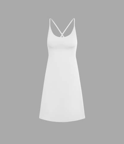 Plush 2-in-1 Pocket Mini Active Dress-D/DD/DDD/F Cups