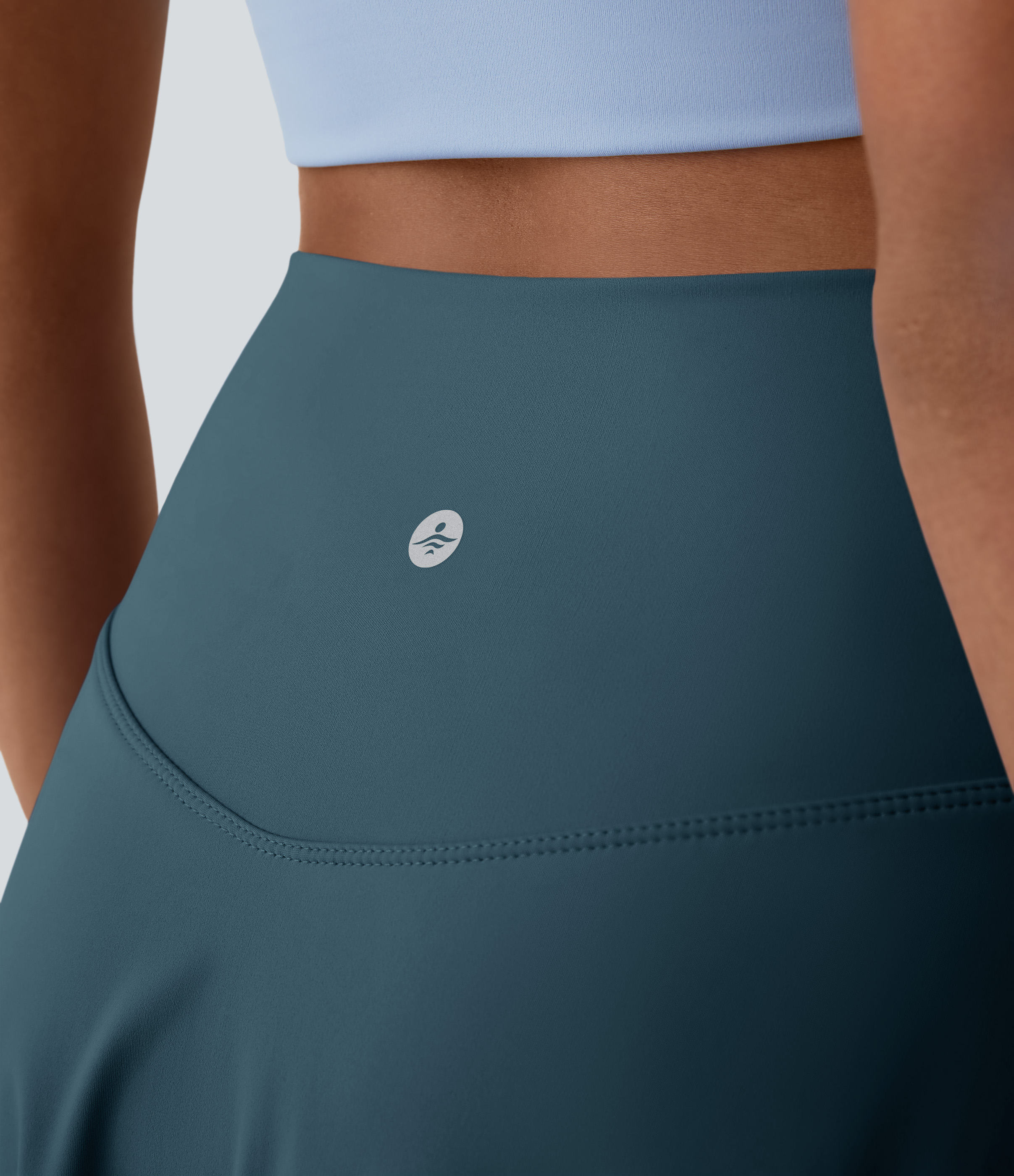 Airy Crossover 2-in-1 Side Pocket Cool Touch Mini Tennis Skirt-Lucid-UPF50+
