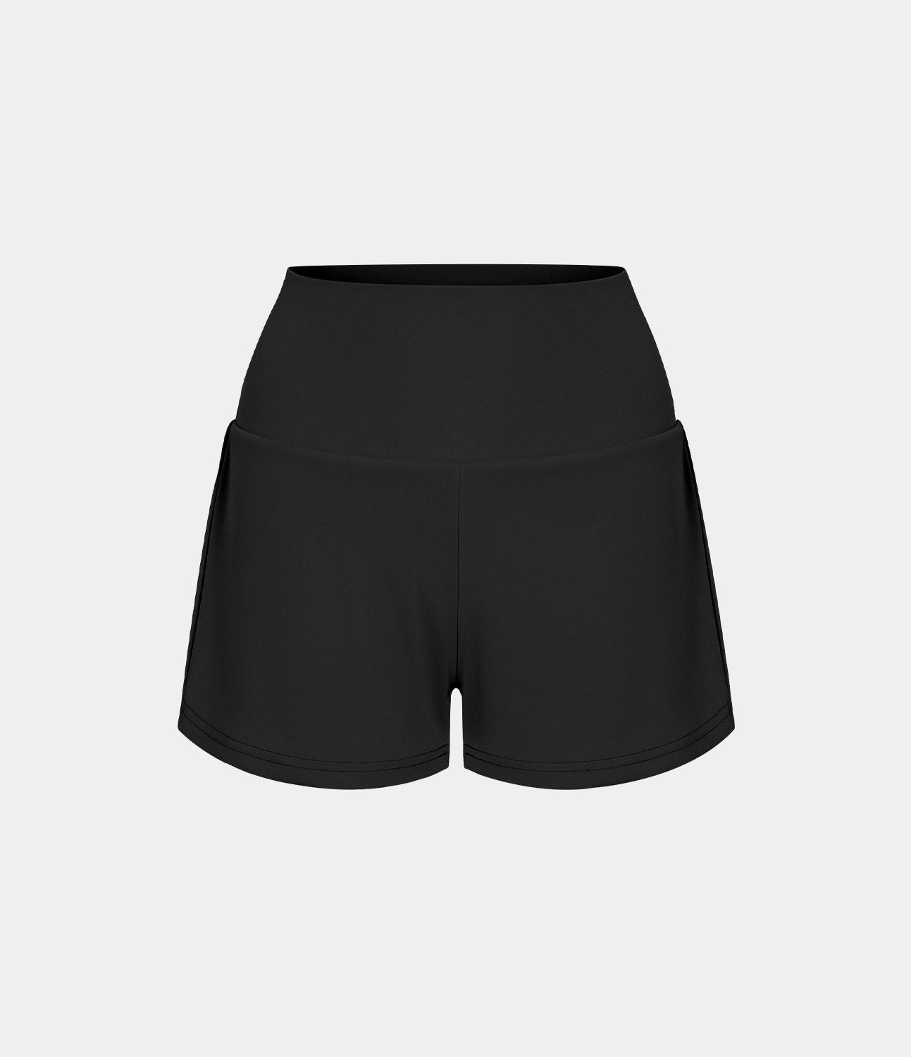 Airy Super High Waisted Cool Touch Yoga Shorts with Pockets