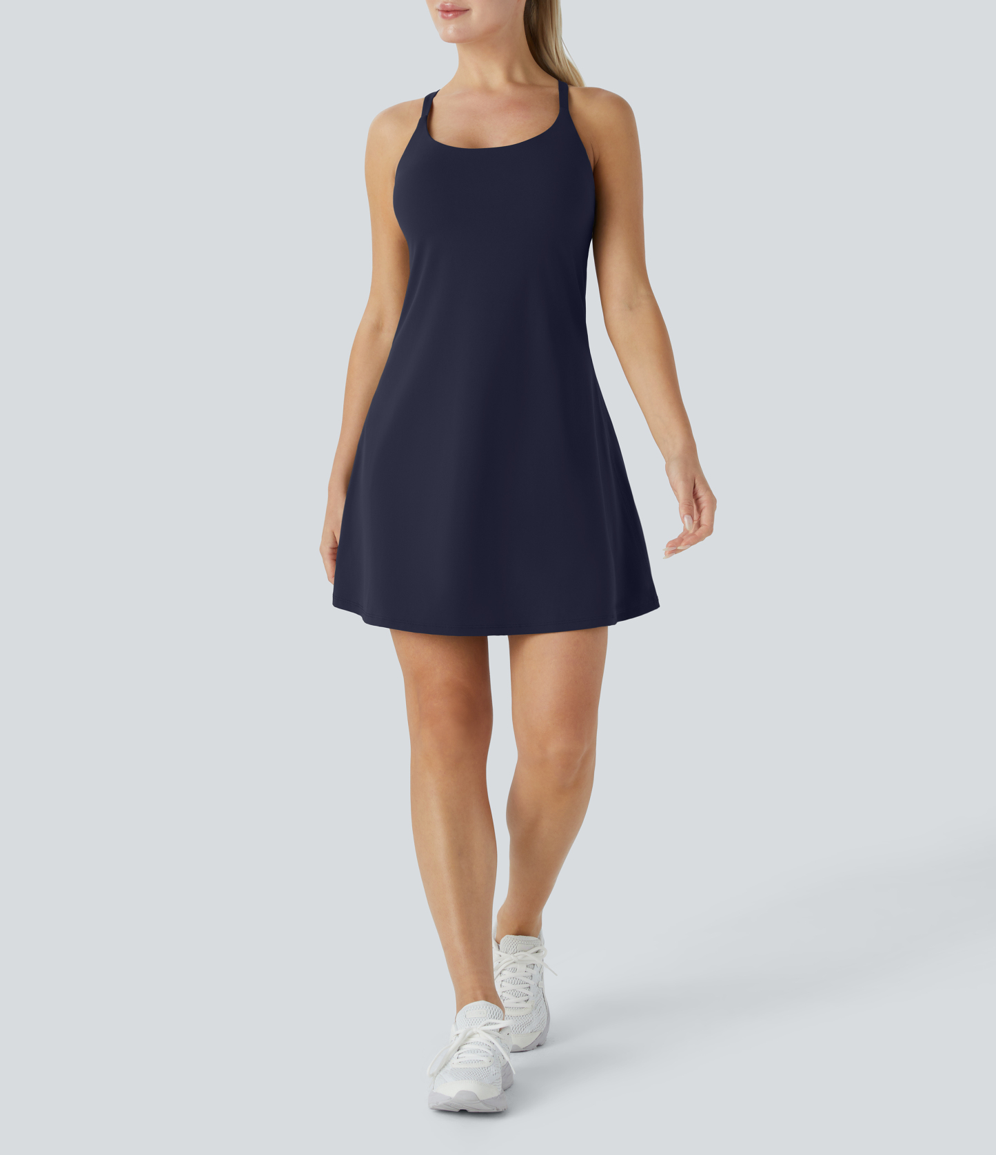 Plush 2-in-1 Pocket Mini Active Dress-D/DD/DDD/F Cups