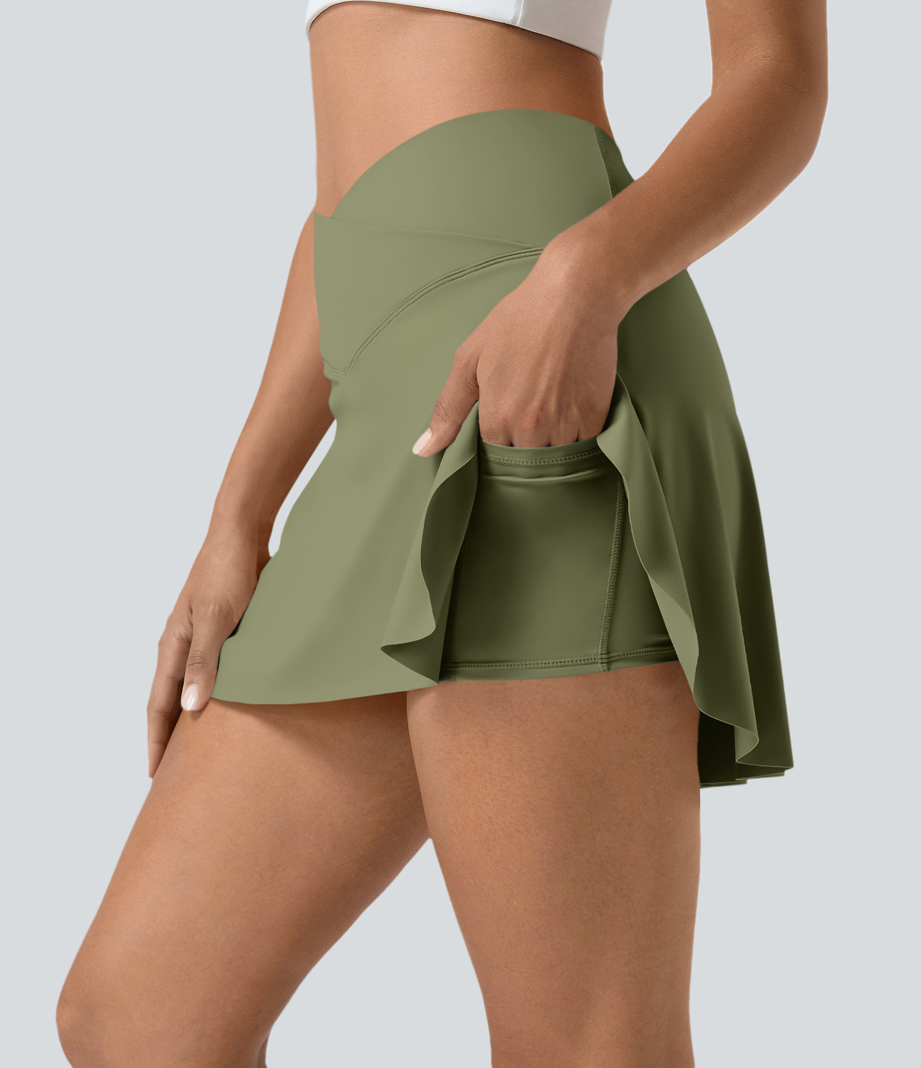 Everyday SoftlyZero™ Airy Crossover 2-in-1 Side Pocket Cool Touch Mini