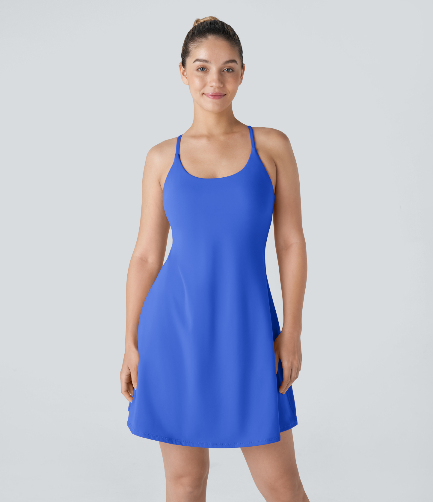Plush Backless Active Dress-Longer Length-Easy Peezy Edition