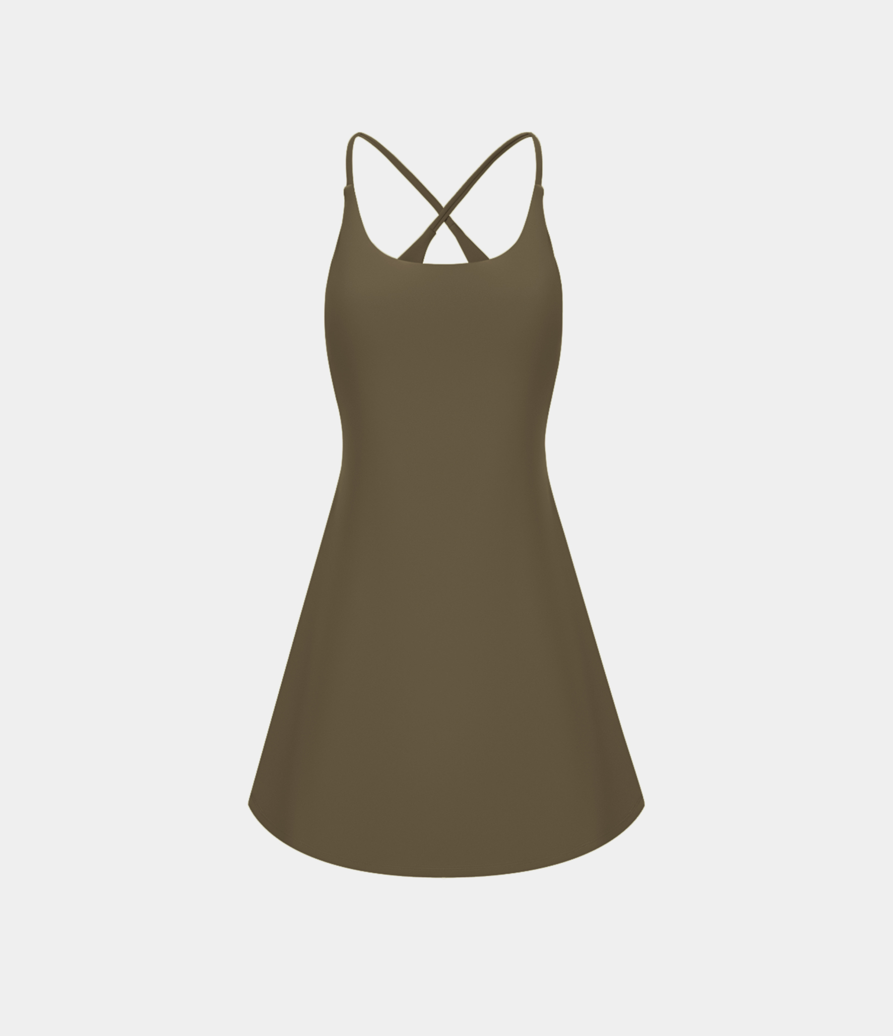 Plush Backless Active Dress-Easy Peezy Edition