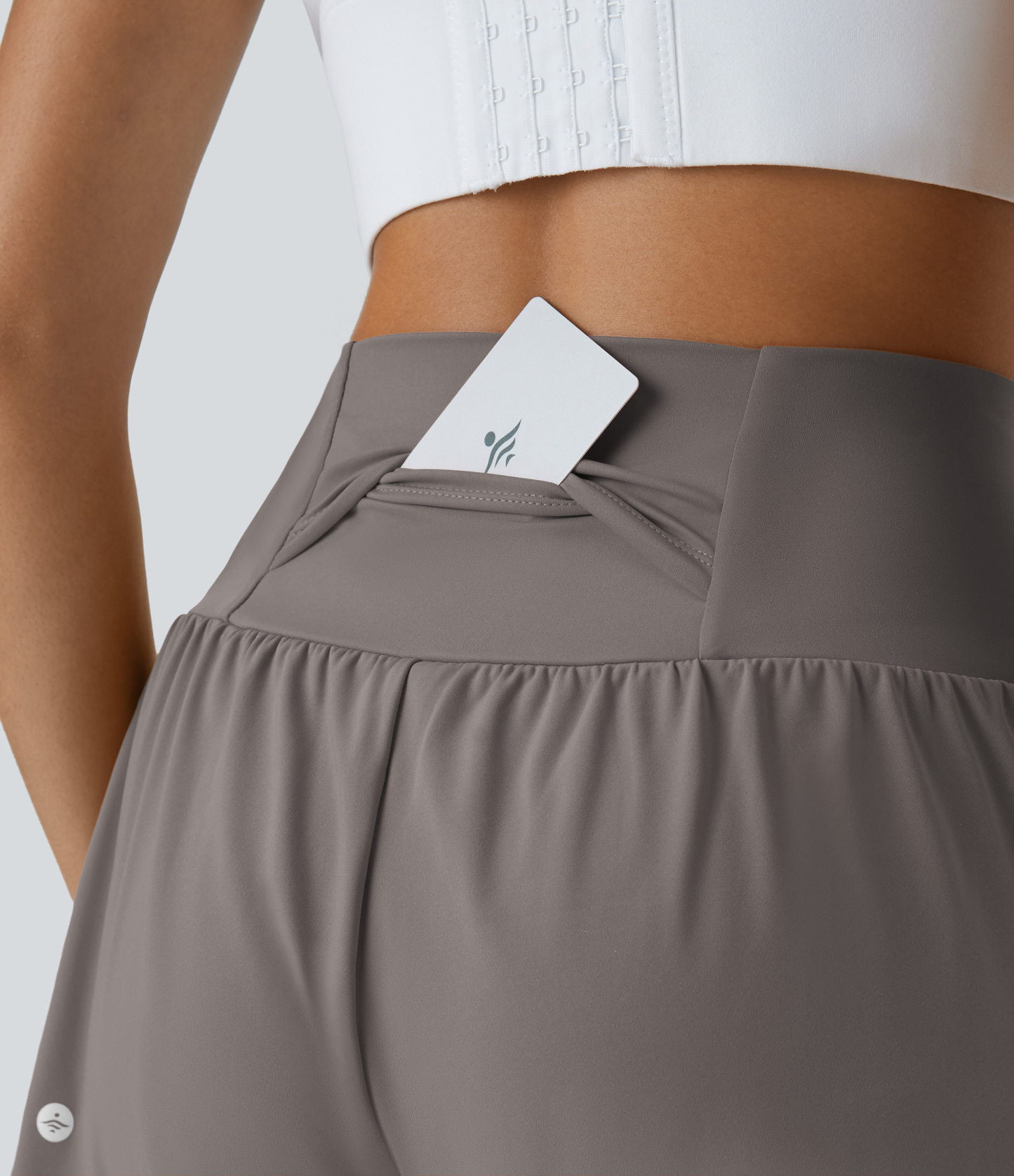 Airy Super High Waisted Cool Touch Yoga Shorts with Pockets