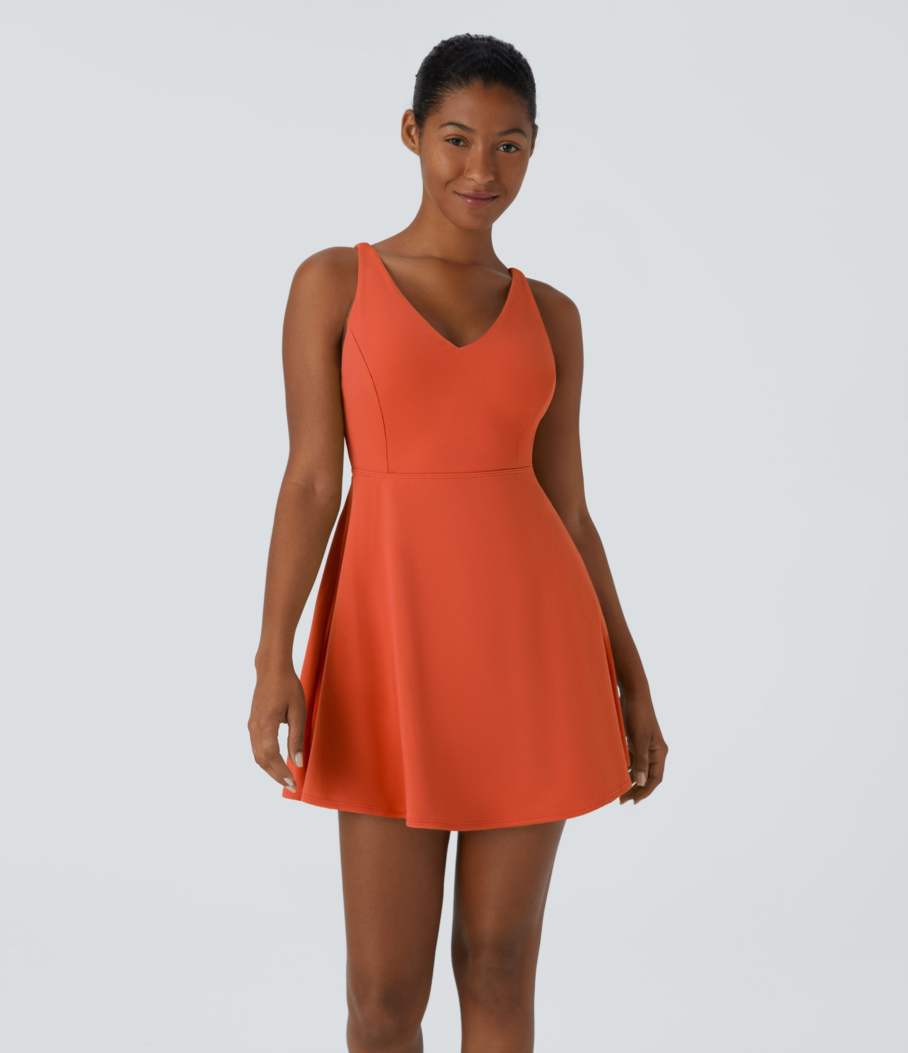 Plush 2-Piece Pocket Dance Active Dress