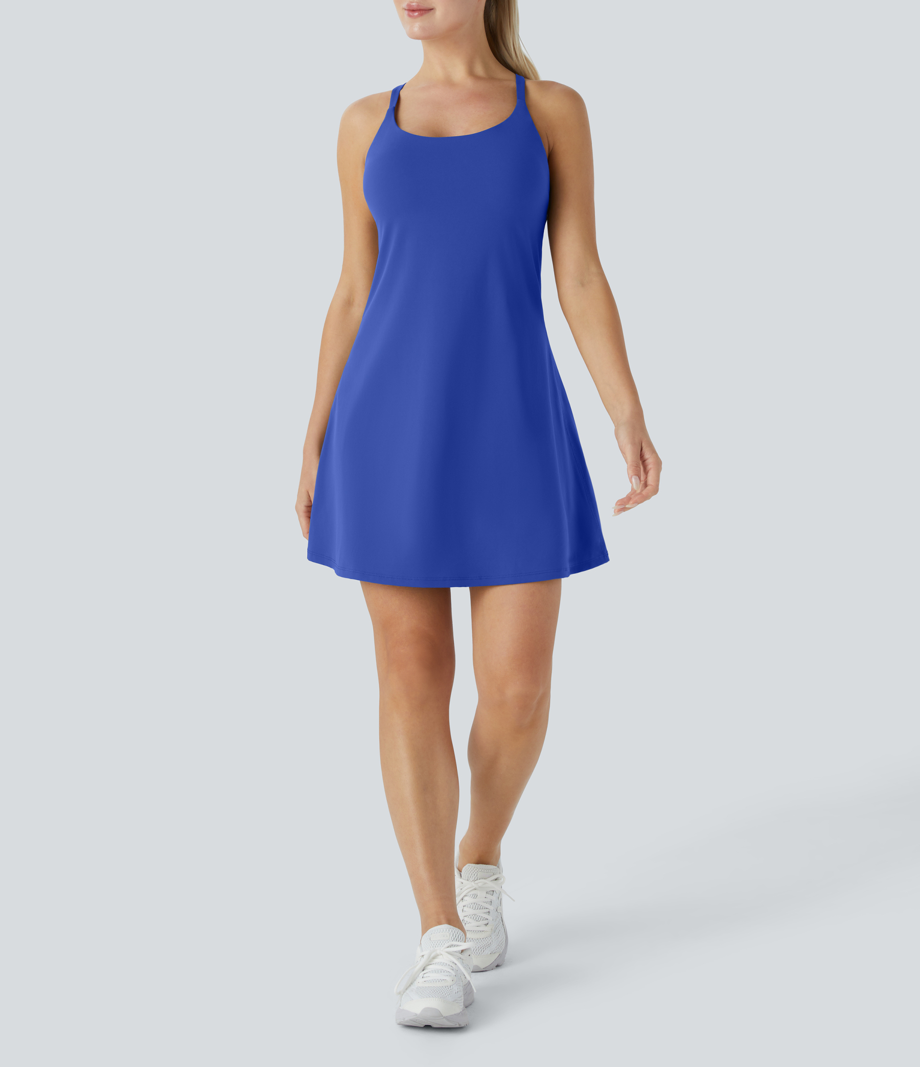 Plush 2-in-1 Pocket Mini Active Dress-D/DD/DDD/F Cups