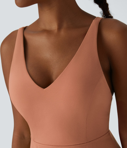 Plush 2-Piece Pocket Dance Active Dress