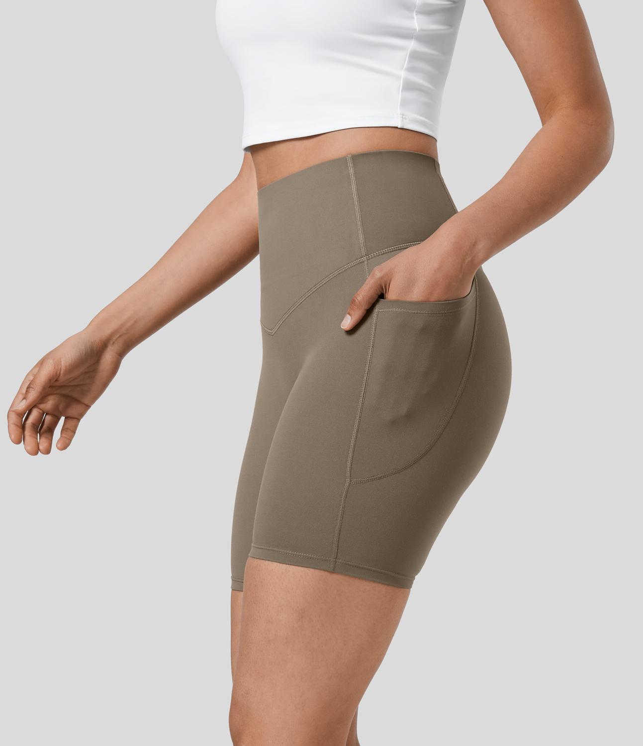Halara UltraSculpt™ SoCinched High Waisted Tummy Control Pocket Shapin