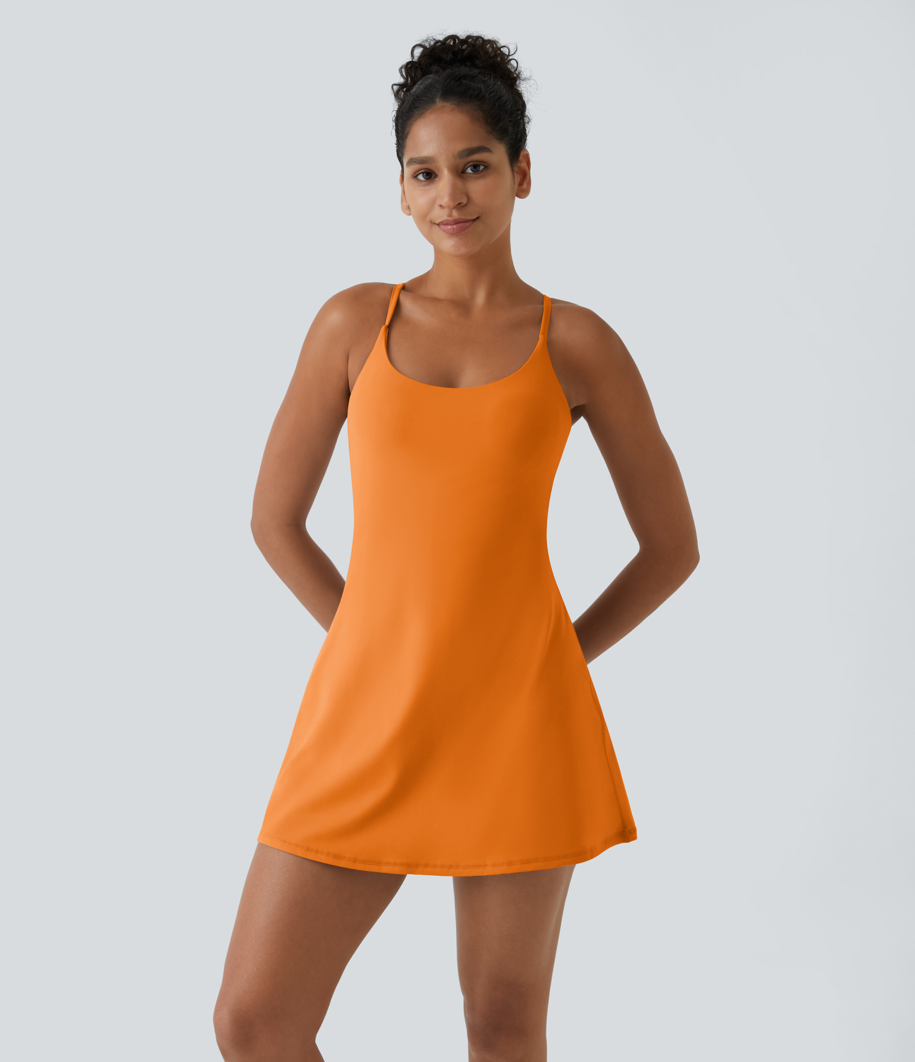 Plush Backless Active Dress-Easy Peezy Edition