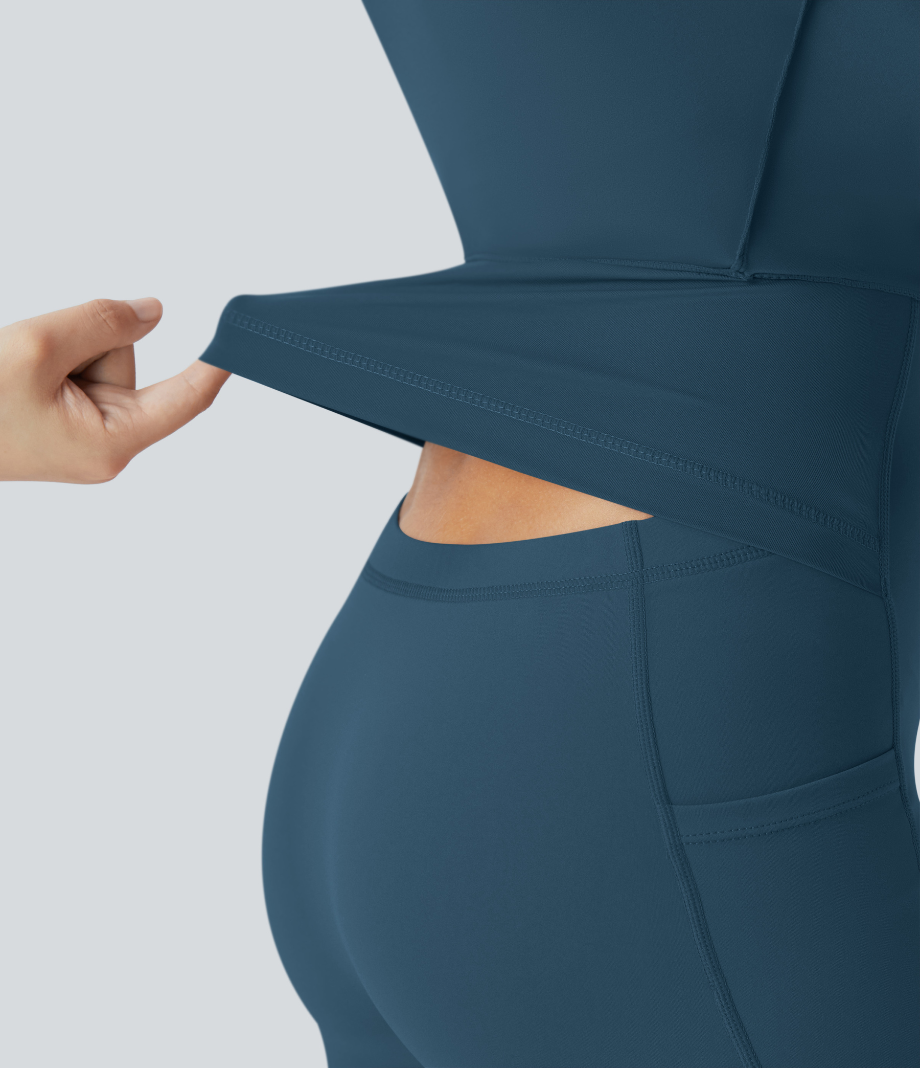 Airy Backless Twisted Cool Touch Dance Active Dress-Easy Peezy Edition