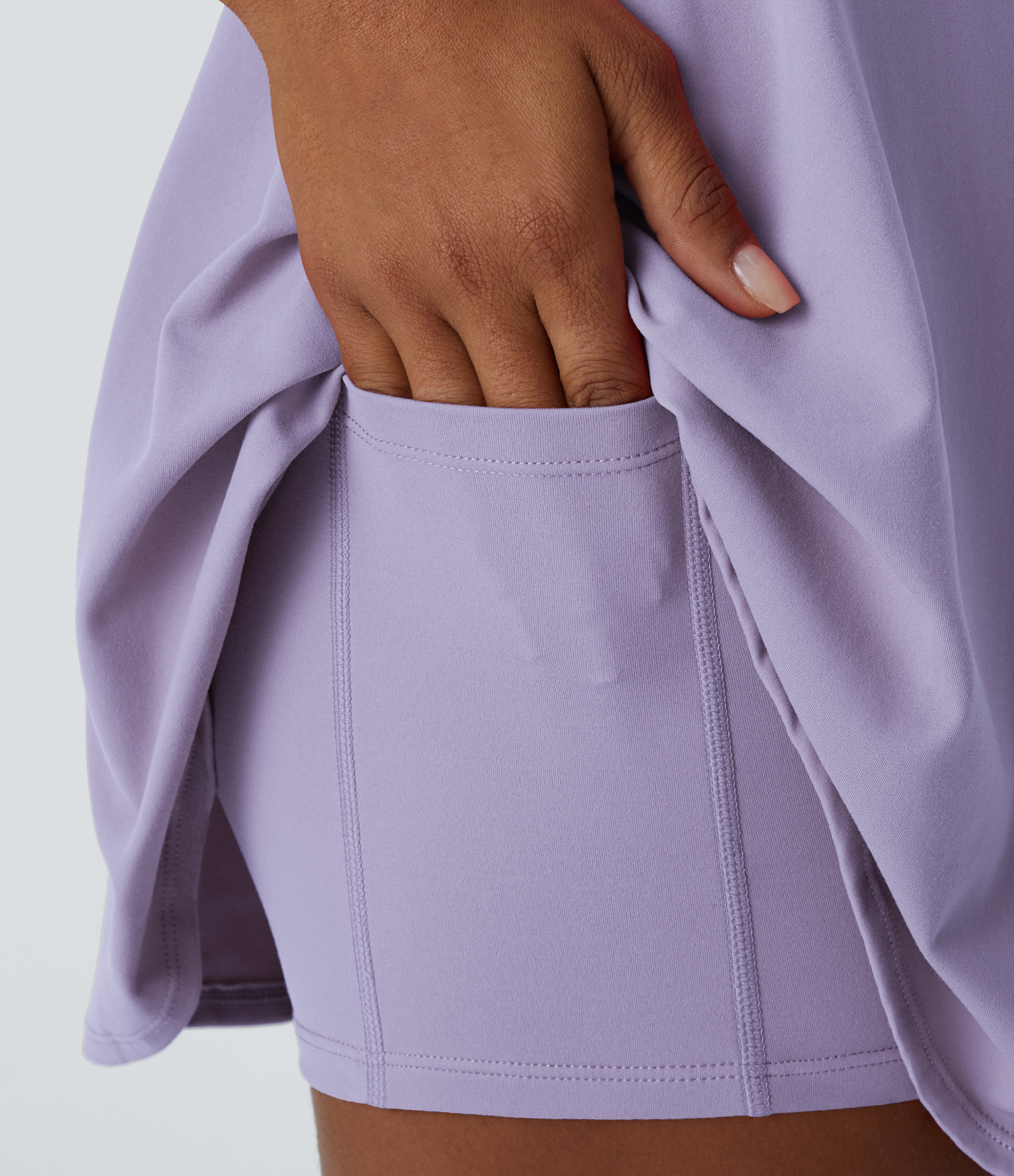 Plush 2-Piece Pocket Dance Active Dress