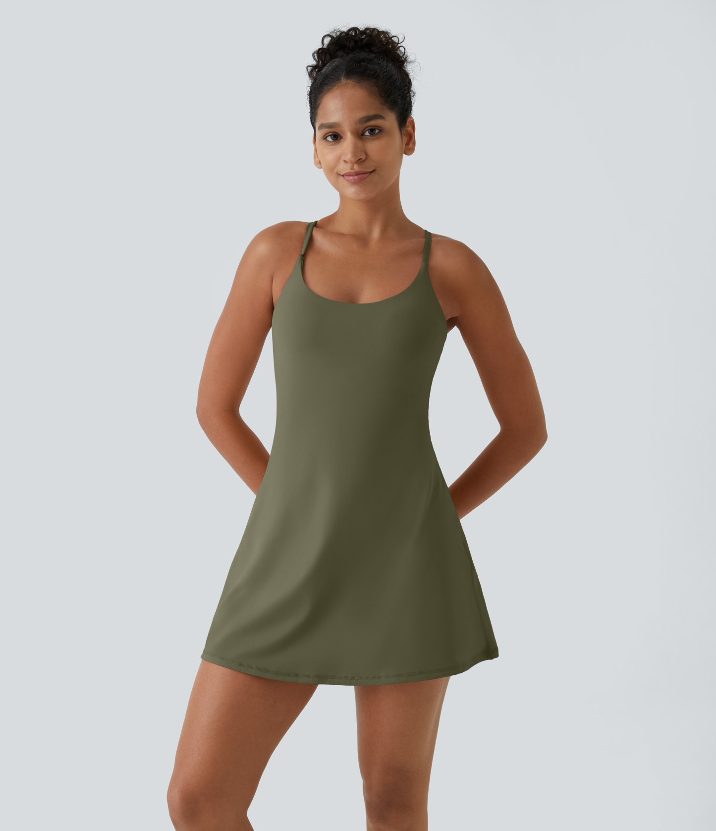 Plush Backless Active Dress-Easy Peezy Edition