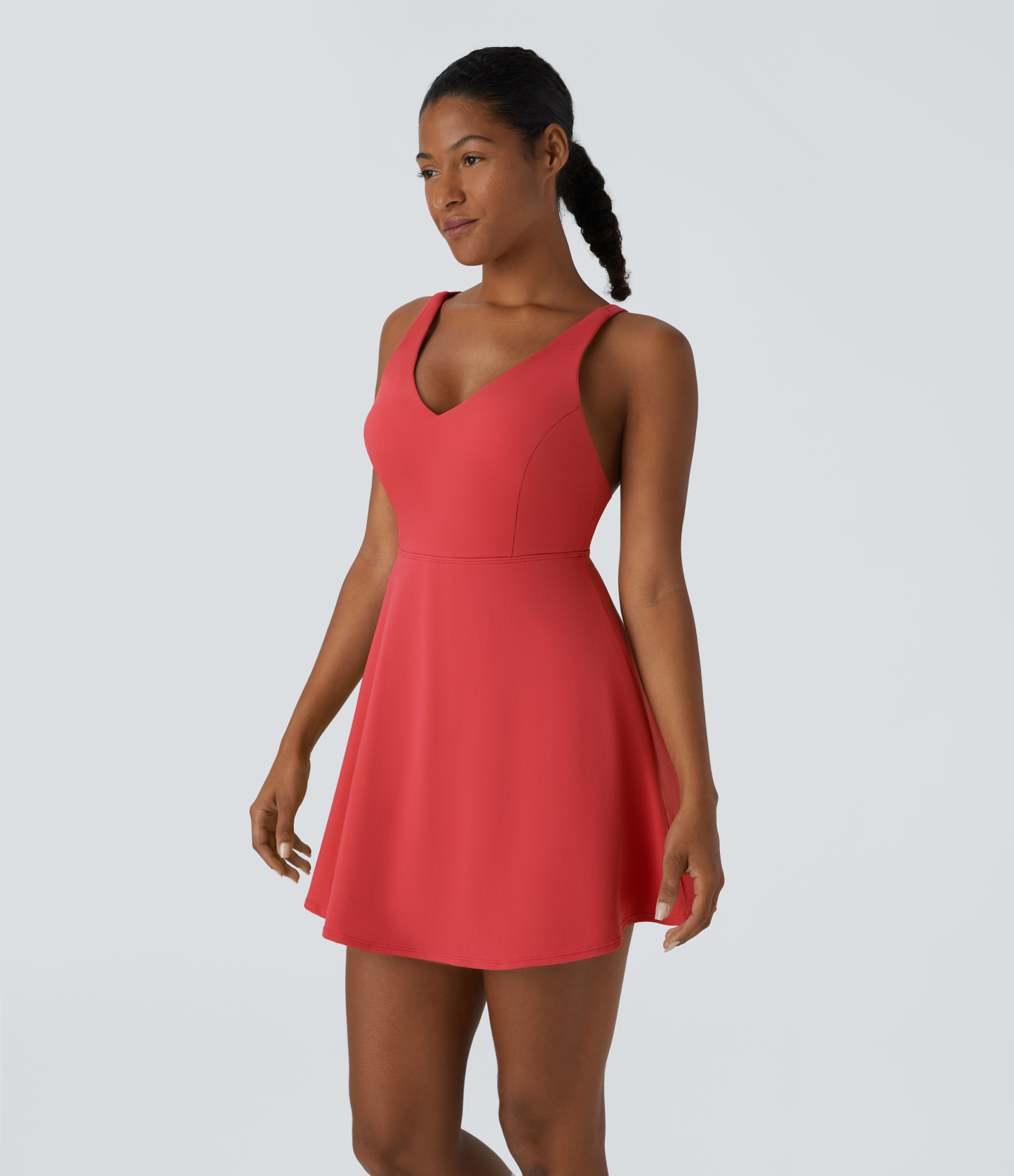 Plush 2-Piece Pocket Dance Active Dress