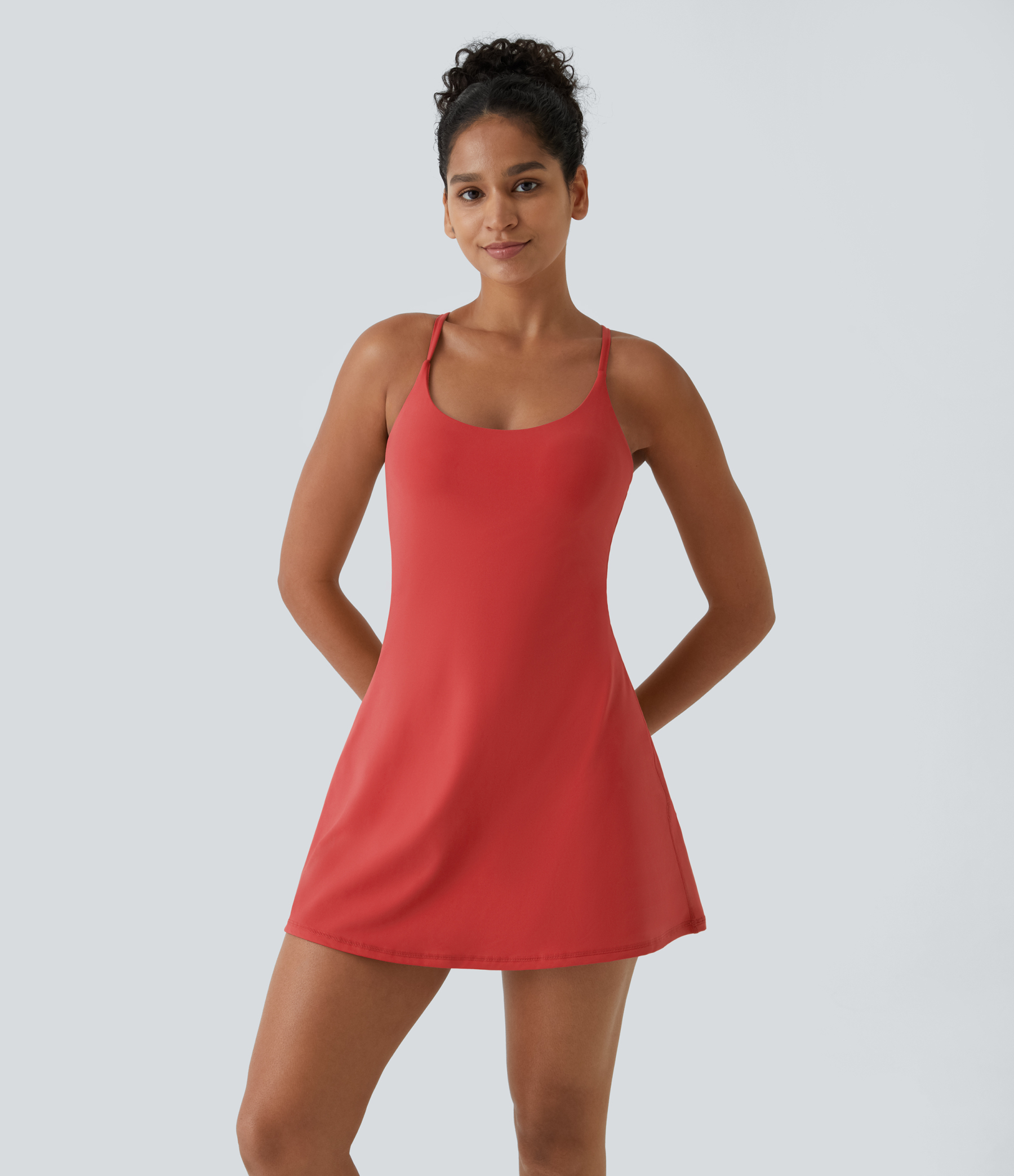 Plush Backless Active Dress-Easy Peezy Edition
