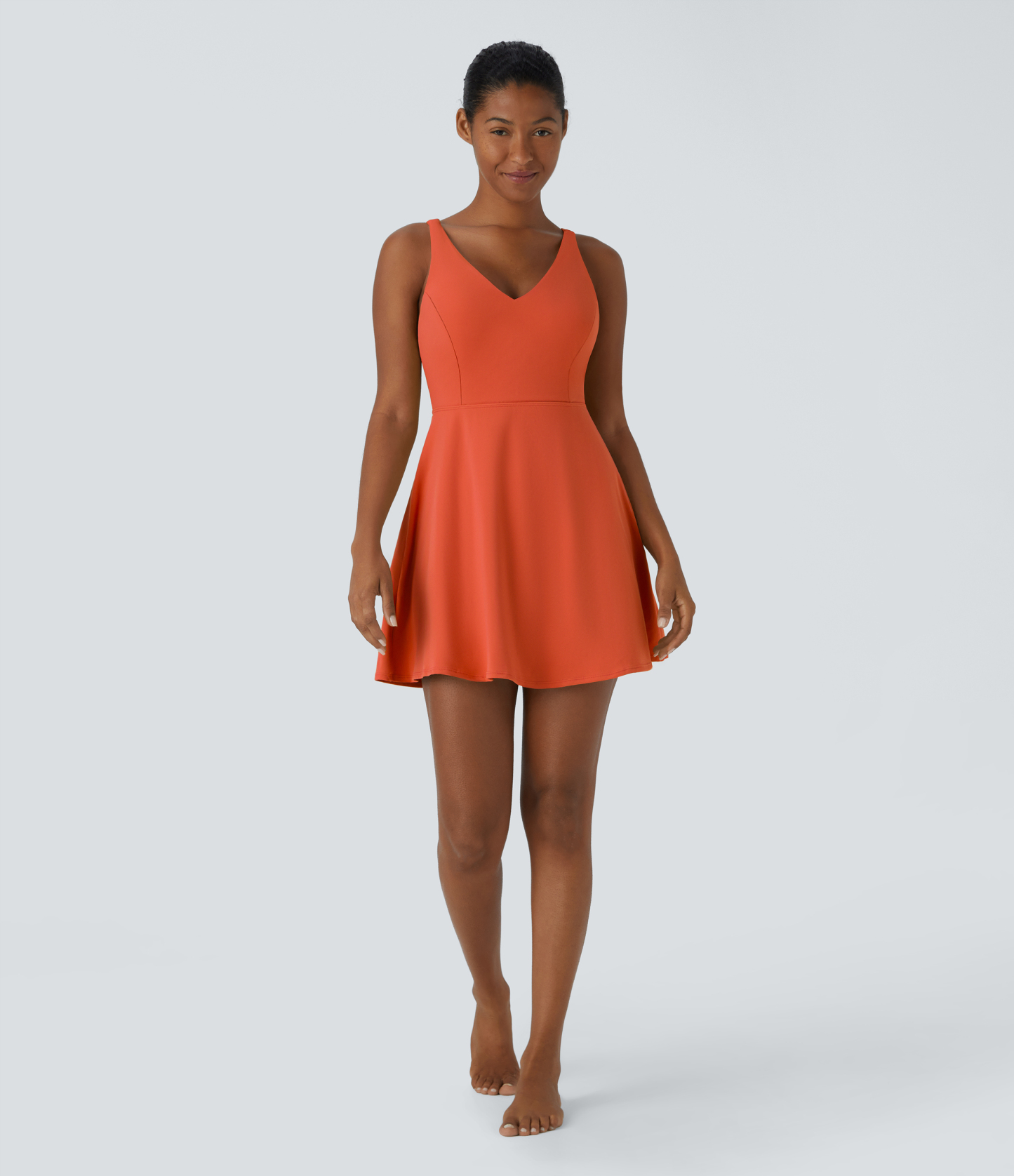 Plush 2-Piece Pocket Dance Active Dress