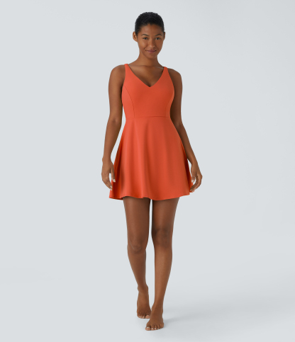 Plush 2-Piece Pocket Dance Active Dress