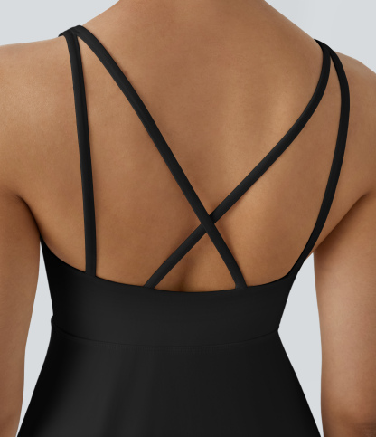 Plush 2-Piece Pocket Dance Active Dress