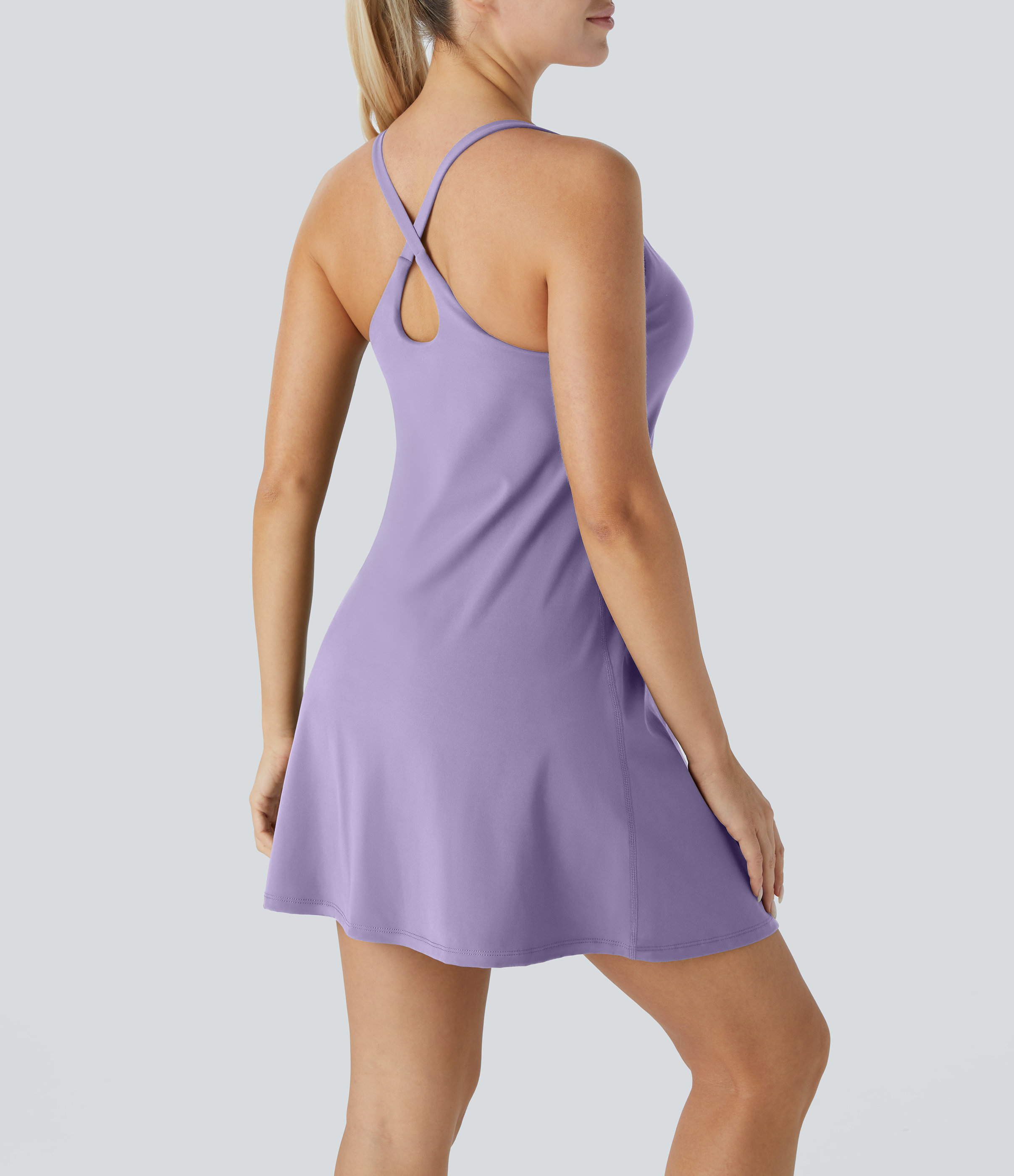 Plush 2-in-1 Pocket Mini Active Dress-D/DD/DDD/F Cups