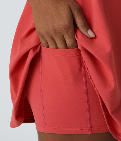 Plush 2-Piece Pocket Dance Active Dress