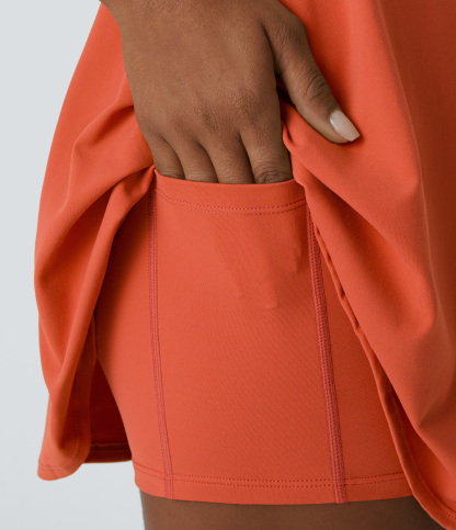 Plush 2-Piece Pocket Dance Active Dress