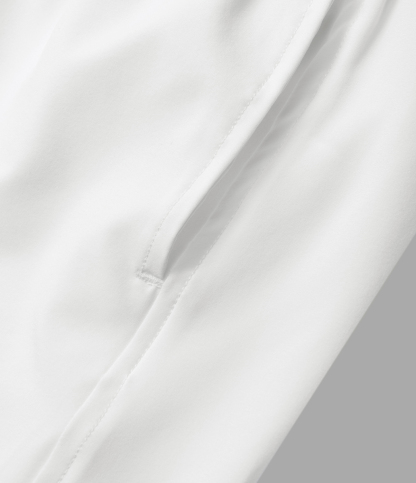 High Waisted Crossover Pocket 2-in-1 Quick Dry Yoga Shorts 4"