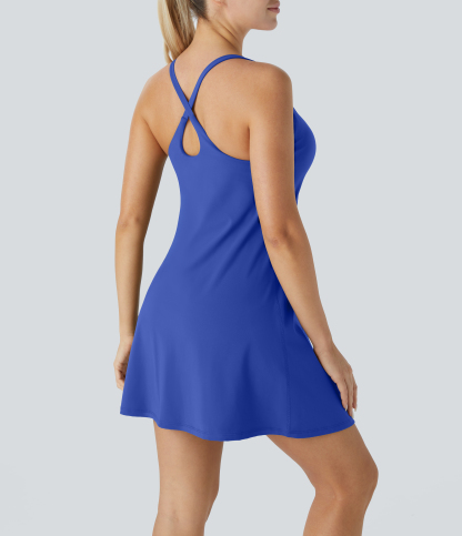 Plush 2-in-1 Pocket Mini Active Dress-D/DD/DDD/F Cups