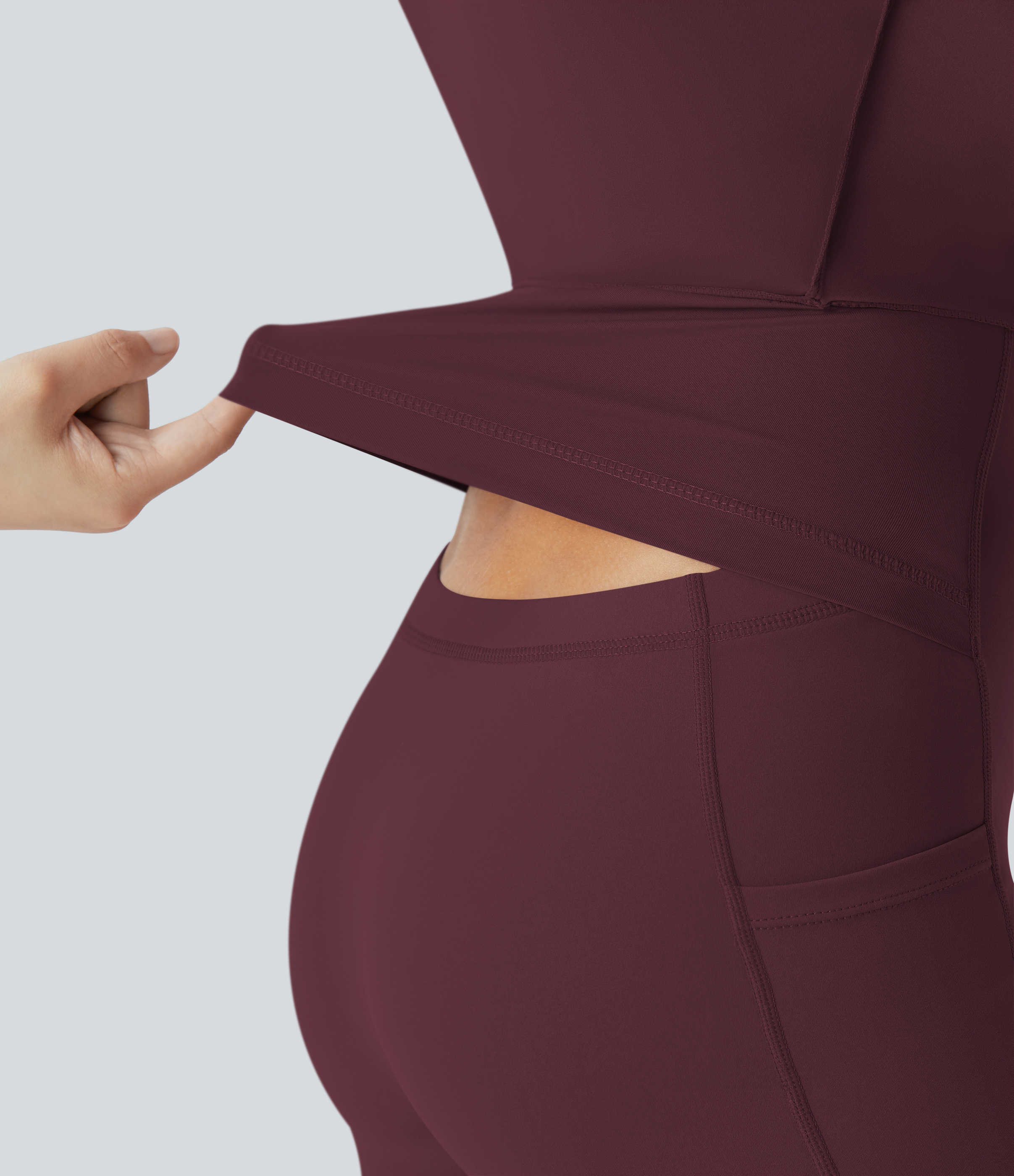 Airy Backless Twisted Cool Touch Dance Active Dress-Easy Peezy Edition