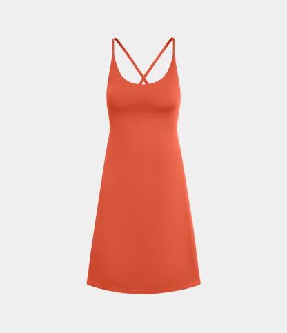 Plush 2-in-1 Pocket Mini Active Dress-D/DD/DDD/F Cups