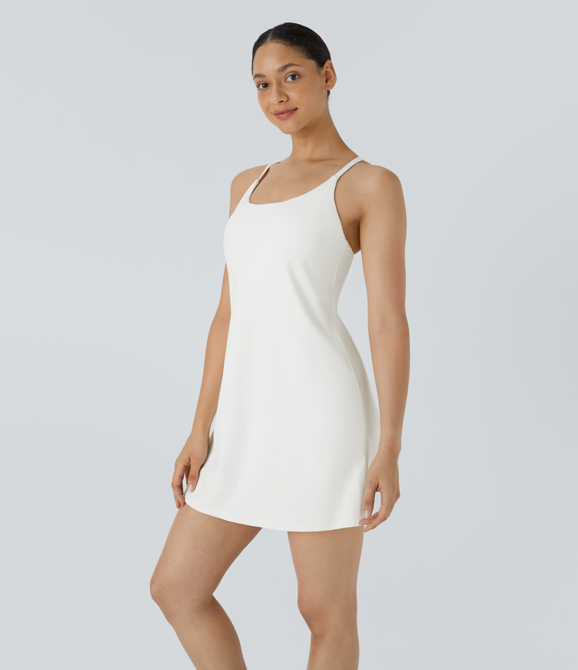 Plush 2-in-1 Pocket Mini Active Dress-D/DD/DDD/F Cups
