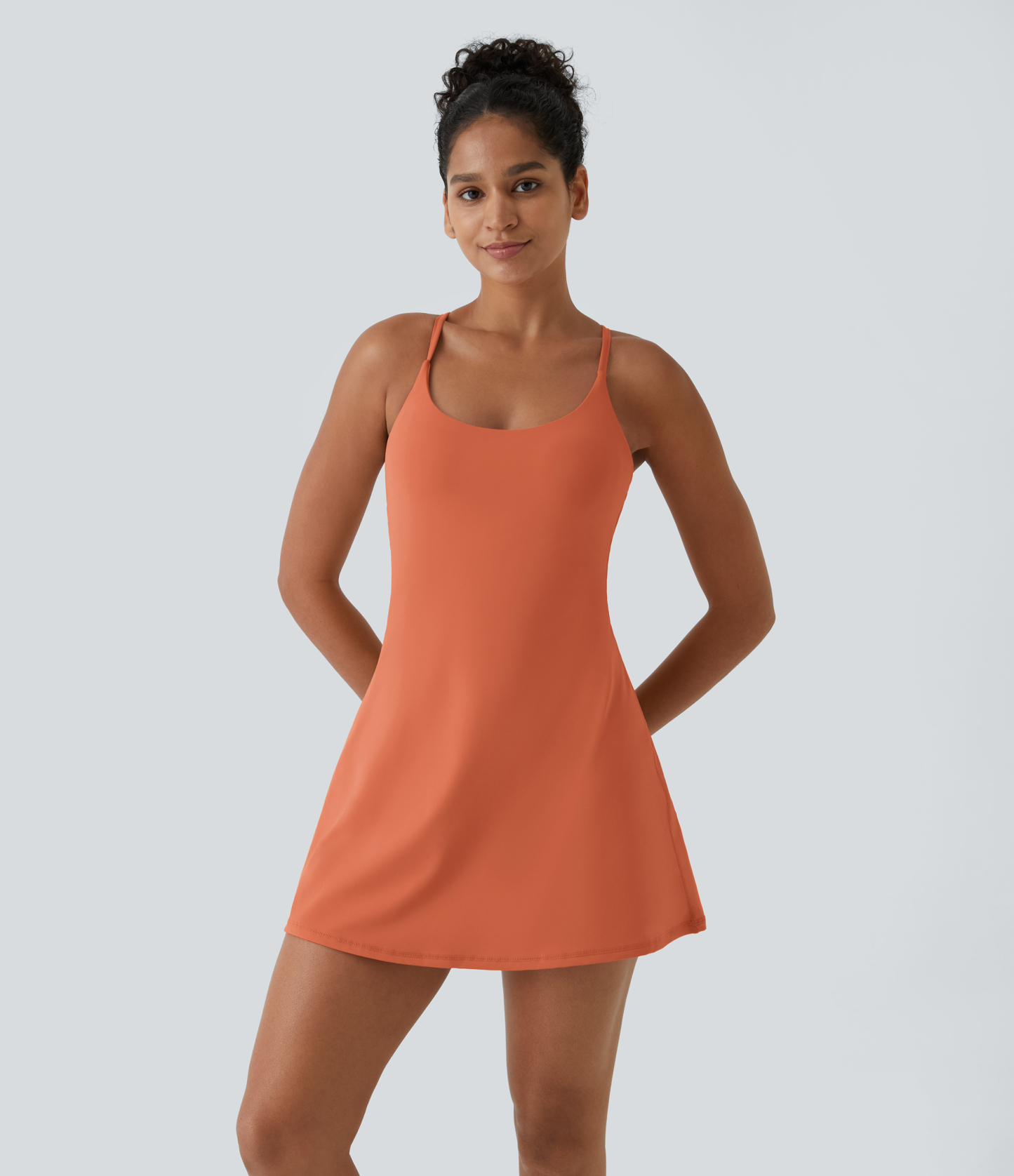 Plush Backless Active Dress-Easy Peezy Edition