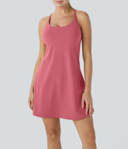 Plush 2-in-1 Pocket Mini Active Dress-D/DD/DDD/F Cups