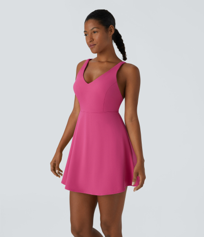 Plush 2-Piece Pocket Dance Active Dress