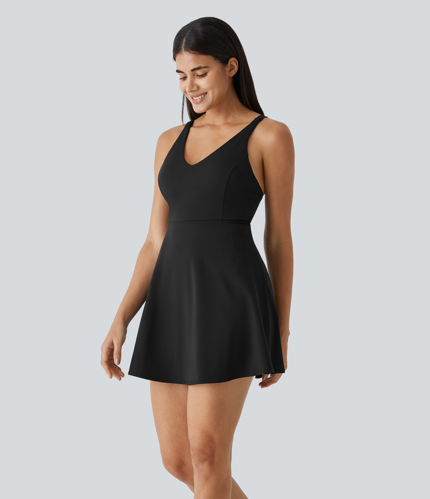 Plush 2-Piece Pocket Dance Active Dress
