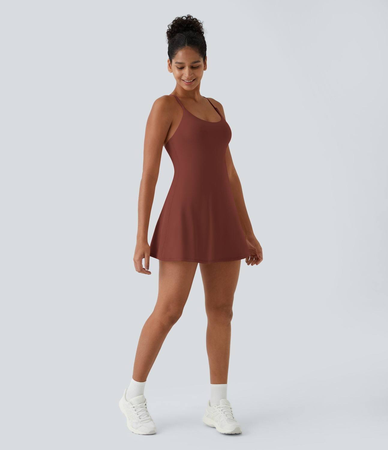 Plush Backless Active Dress-Easy Peezy Edition