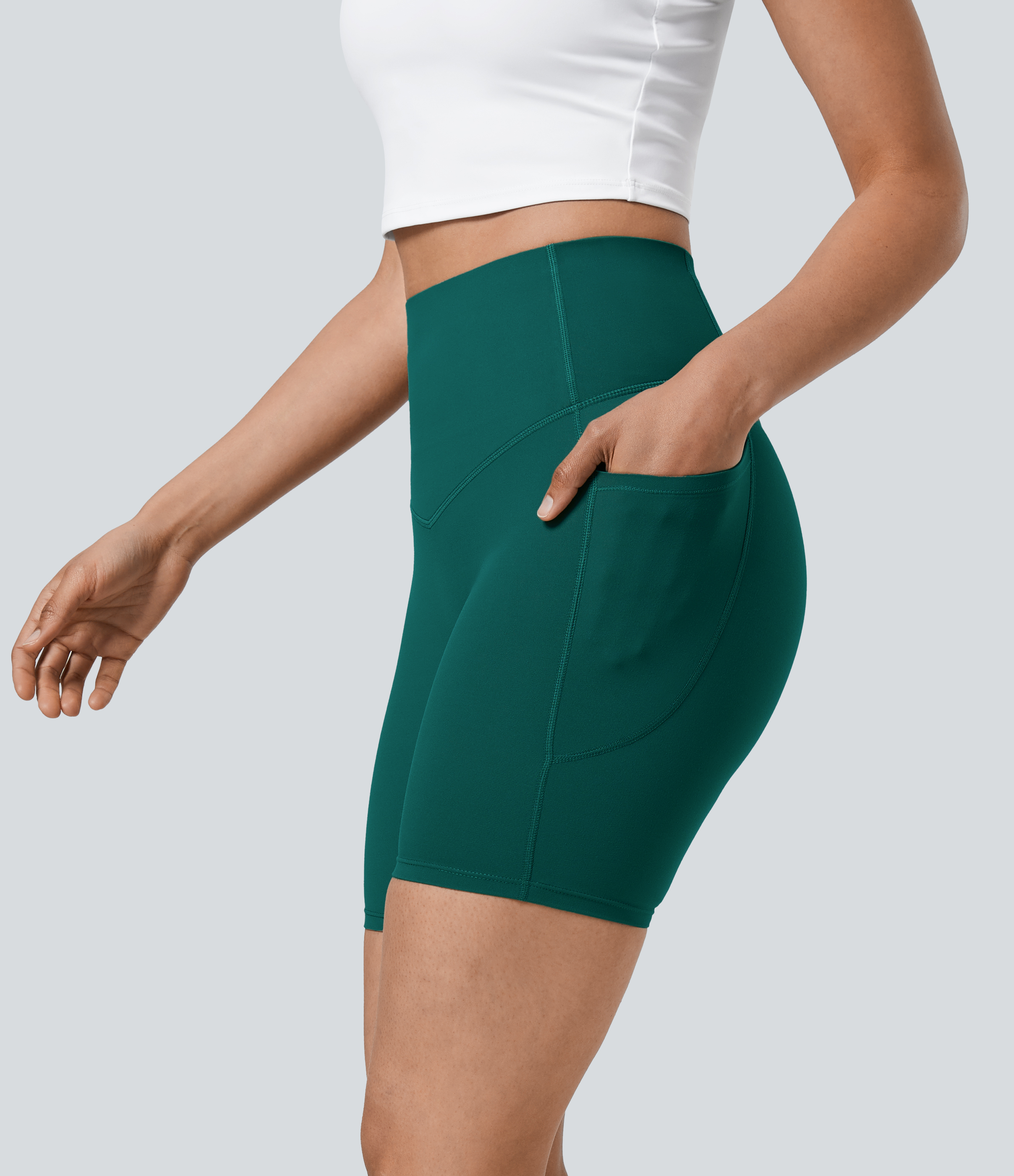 Halara UltraSculpt™ SoCinched High Waisted Tummy Control Pocket Shapin