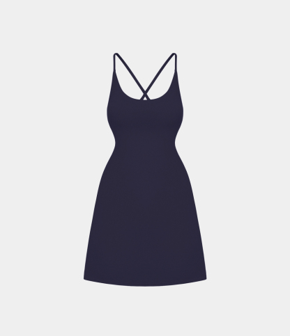 Plush 2-in-1 Pocket Mini Active Dress-D/DD/DDD/F Cups