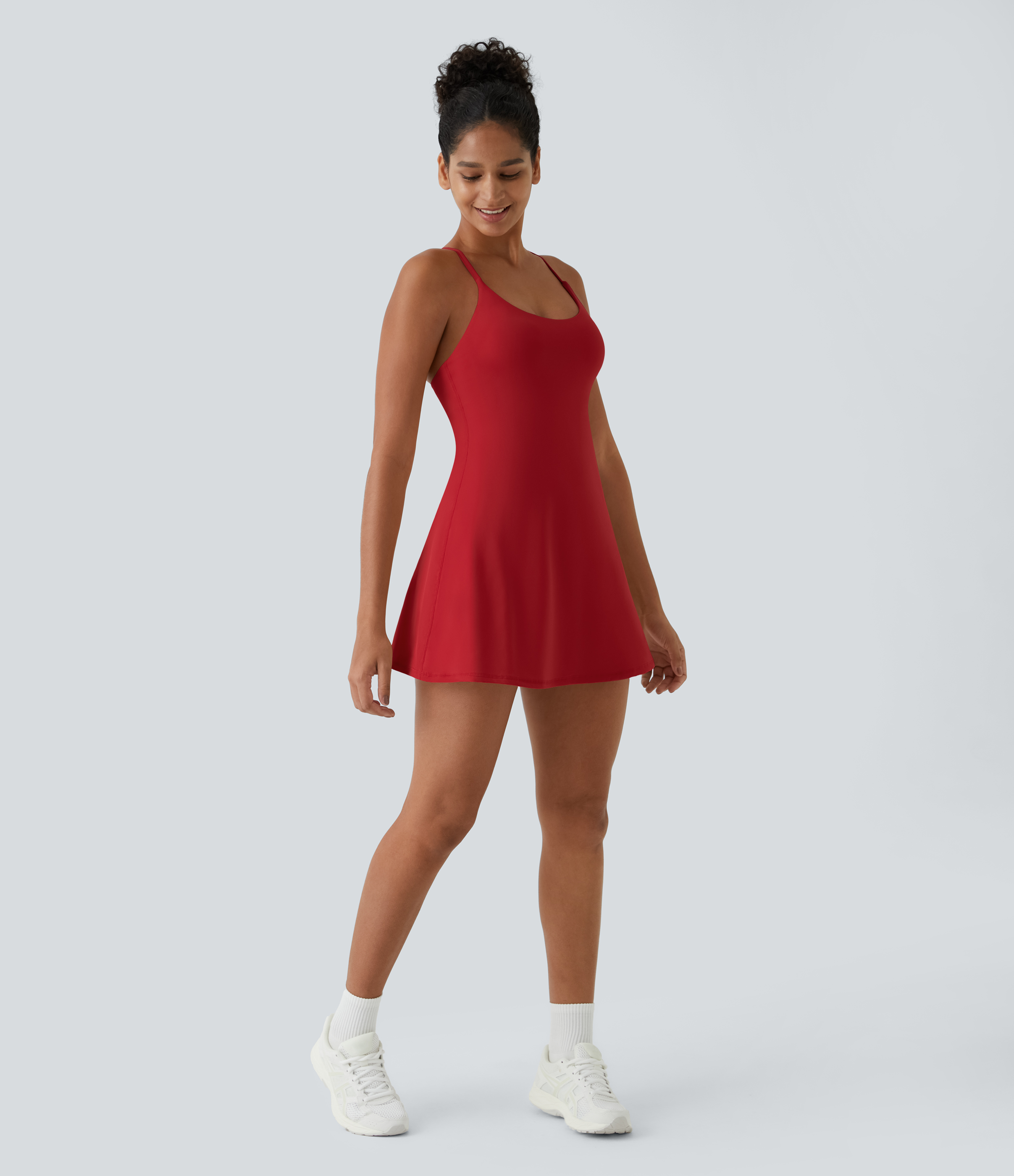 Plush Backless Active Dress-Easy Peezy Edition