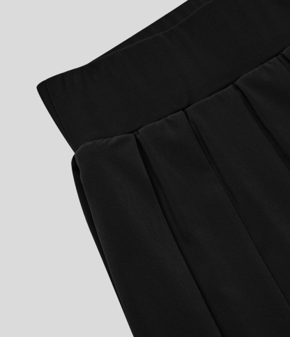 High Waisted Pleated 2-in-1 Pocket Adjustable Buckle Micro Mini Quick Dry Casual Skirt