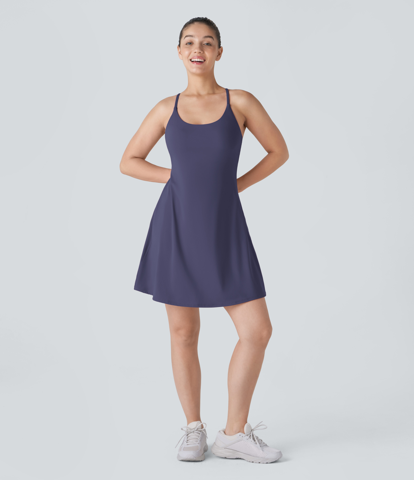 Plush Backless Active Dress-Longer Length-Easy Peezy Edition