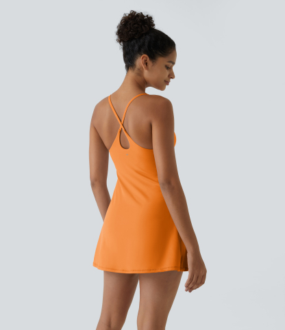Plush Backless Active Dress-Easy Peezy Edition