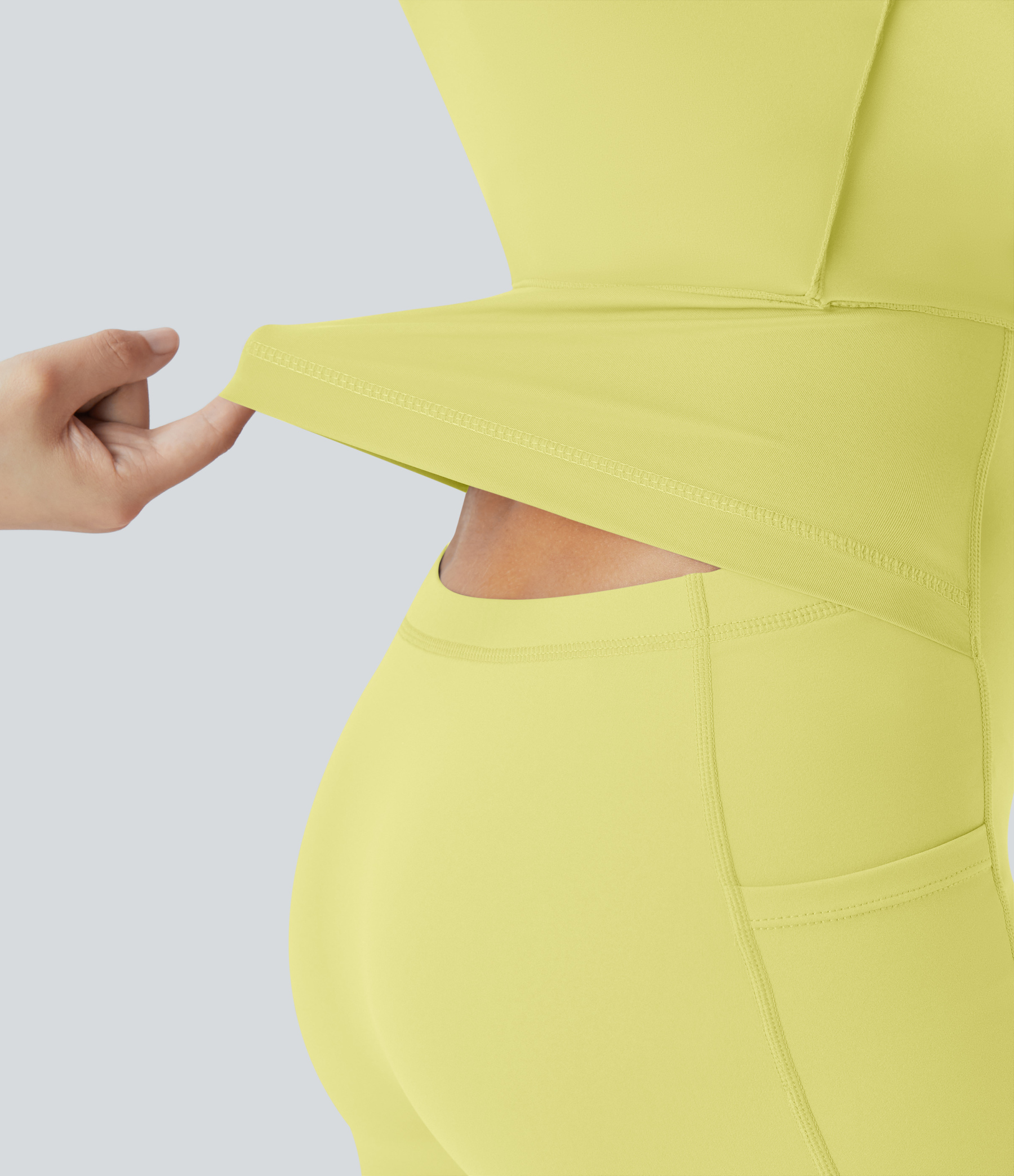 Airy Backless Twisted Cool Touch Dance Active Dress-Easy Peezy Edition