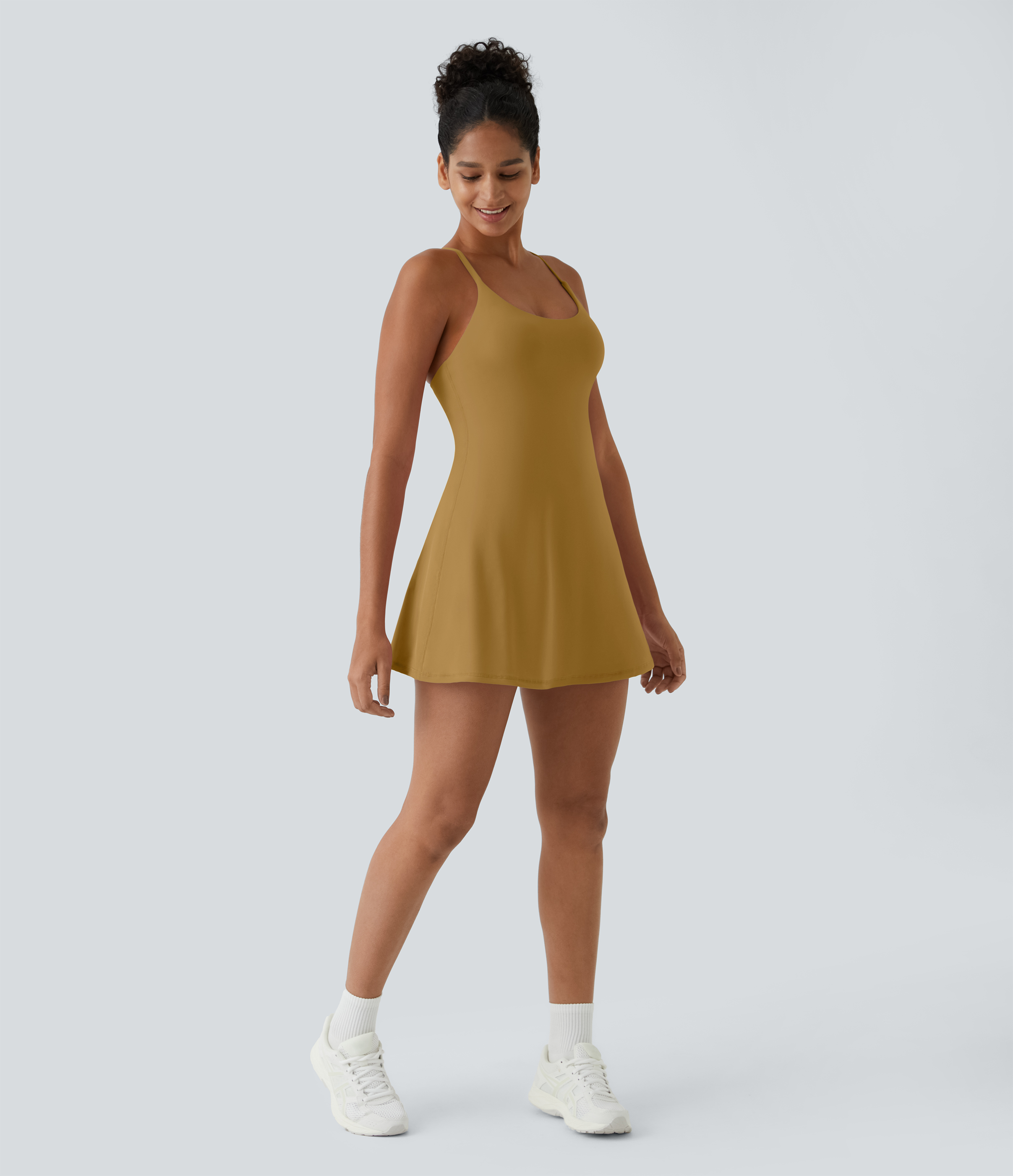 Plush Backless Active Dress-Easy Peezy Edition