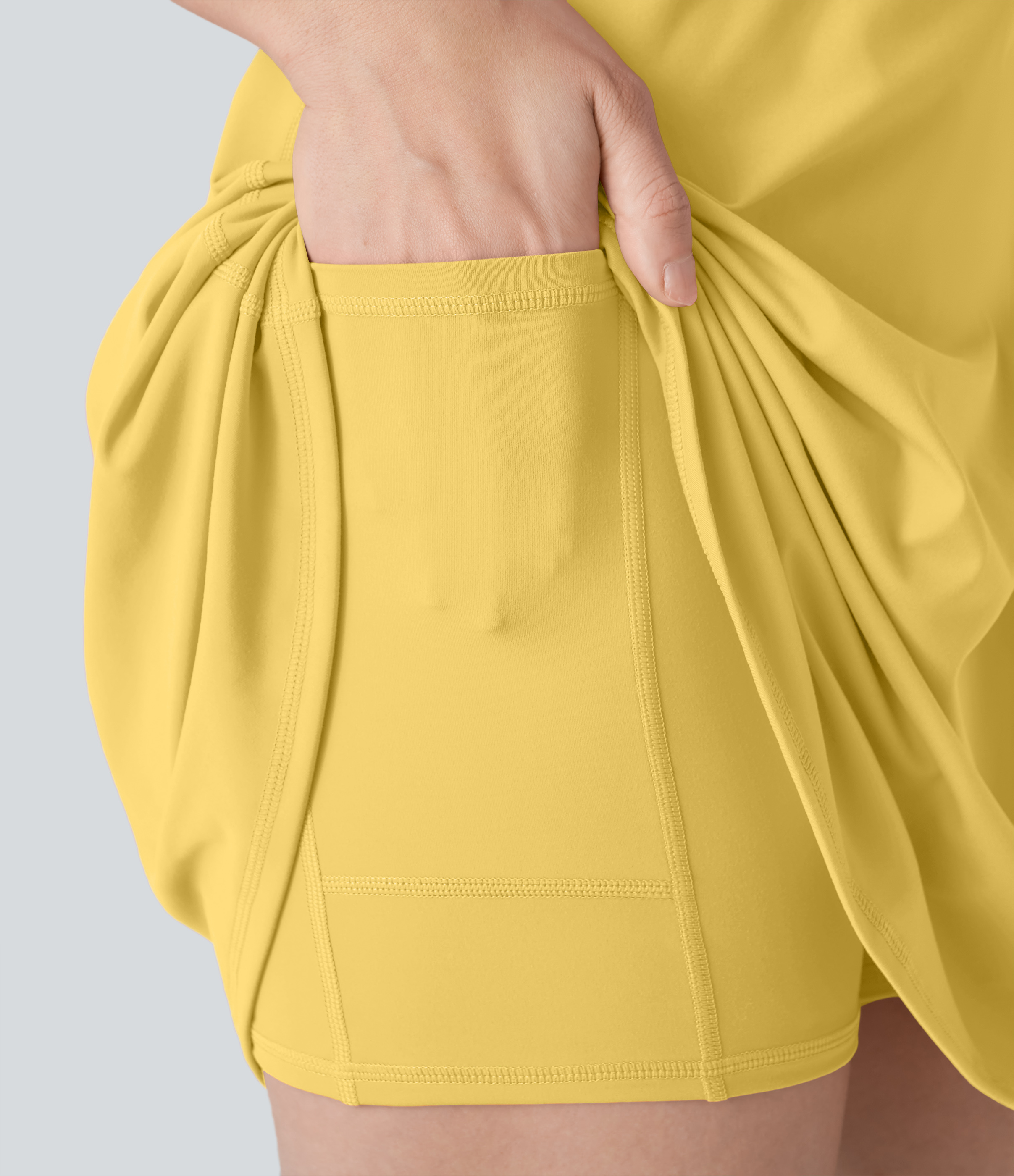 Plush Backless Active Dress-Longer Length-Easy Peezy Edition