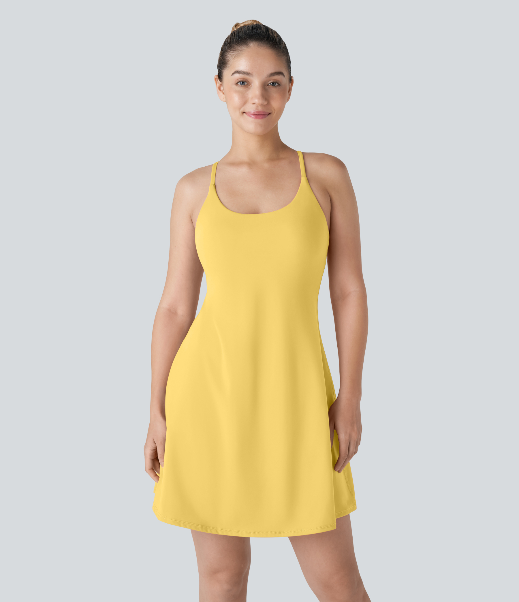 Plush Backless Active Dress-Longer Length-Easy Peezy Edition