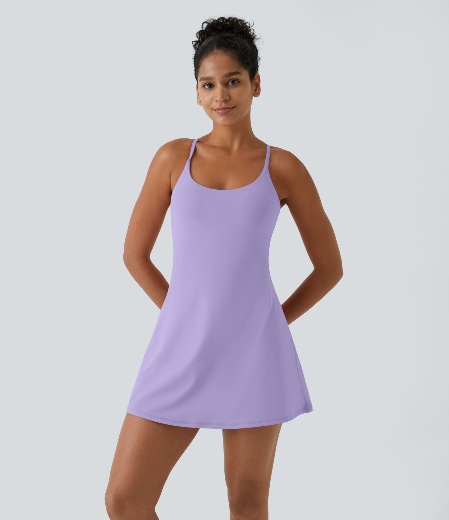 Plush Backless Active Dress-Easy Peezy Edition