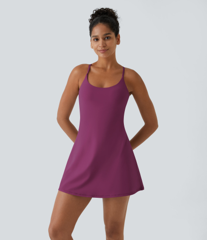 Plush Backless Active Dress-Easy Peezy Edition