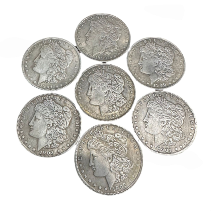 🔥【Complete Set】1878-1921 Morgan Silver Dollar 28PC🔥Hot sale! Only a small amount of stock left!