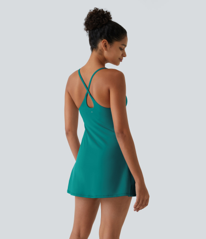 Plush Backless Active Dress-Easy Peezy Edition